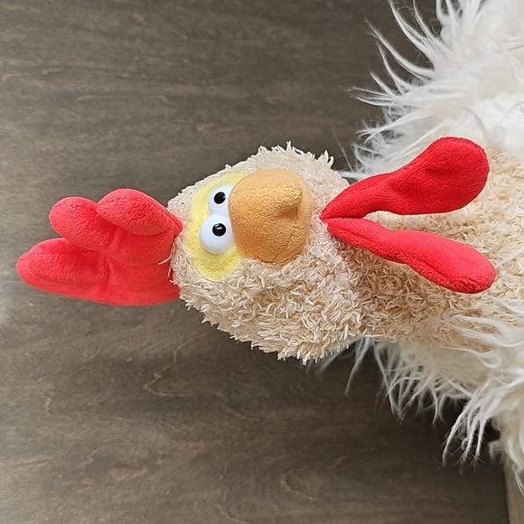 Gund Hairoids Moppels Hairy Chicken 12" Plush #30087 - Picture 2 of 10